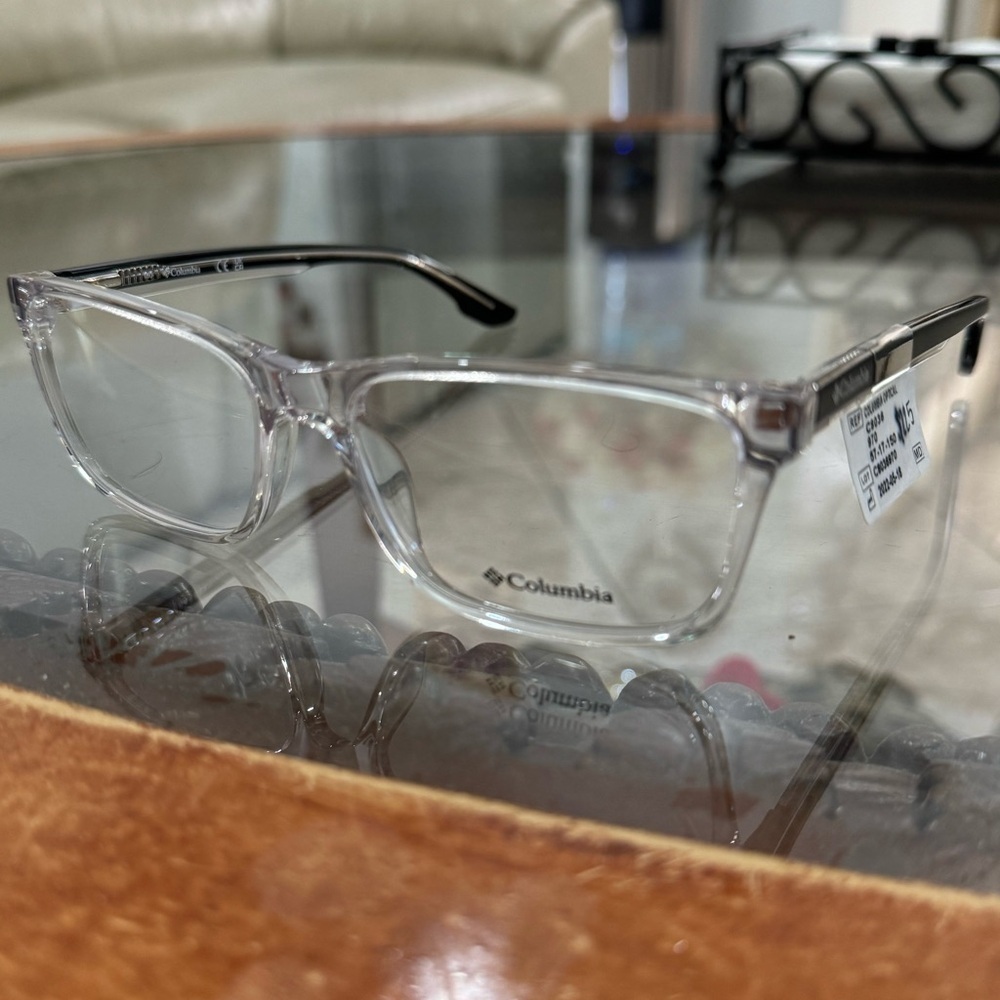 Summer Sale Columbia C8036 EYEGLASSES Color:(970) CRYSTAL new with tags no case